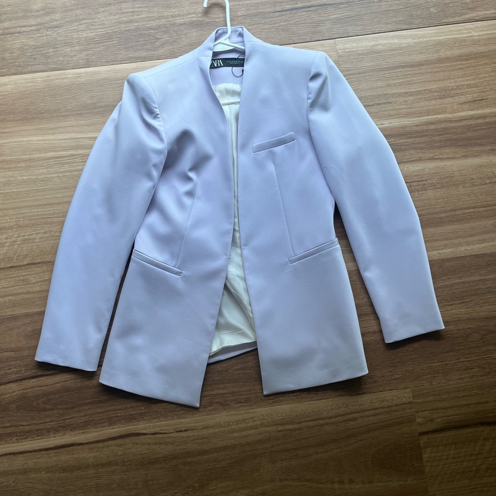 Zara Women's Light Purple Blazer